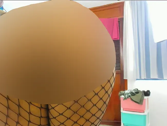 dicker Hintern in Strumpfhosen - alessaboner Anal Video