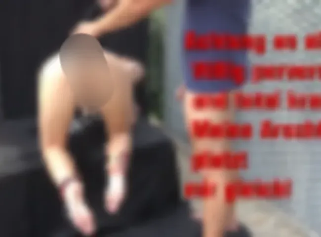 Achtung an alle! Völlig pervers und total krank! Meine Arschfotze platzt mir gleich! - Crazy-Sophia Anal Video