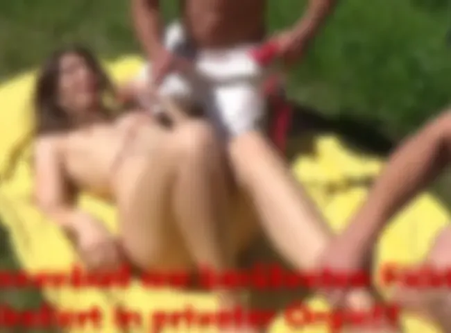 Sonnenbad am berühmten Fickteich eskaliert in privater Orgie!!!!!!!!