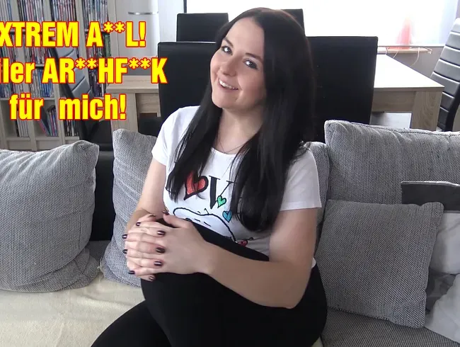 EXTREM ANAL! Geiler ARSCHFICK für mich!