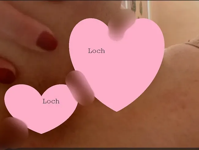 Creme auf meinem Loch