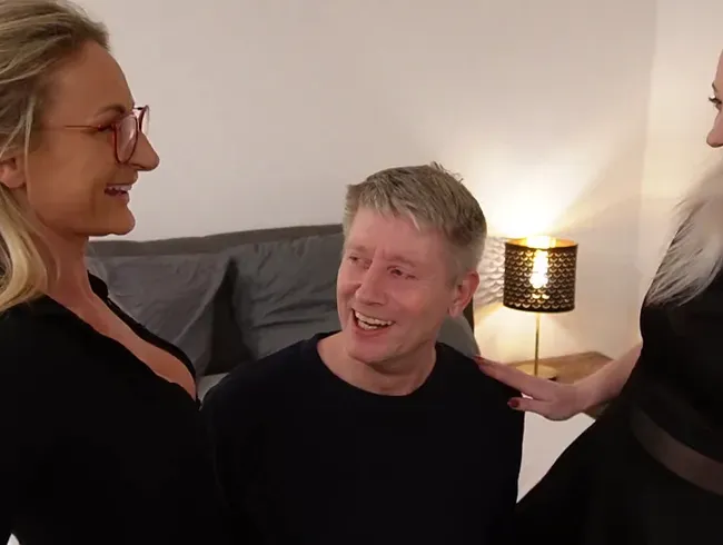 DREI-LOCH-STUTEN! Welches Loch fickt er als erstes???