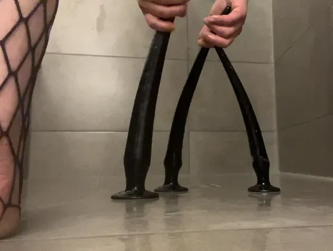 Danach gabs immer längere Analplugs