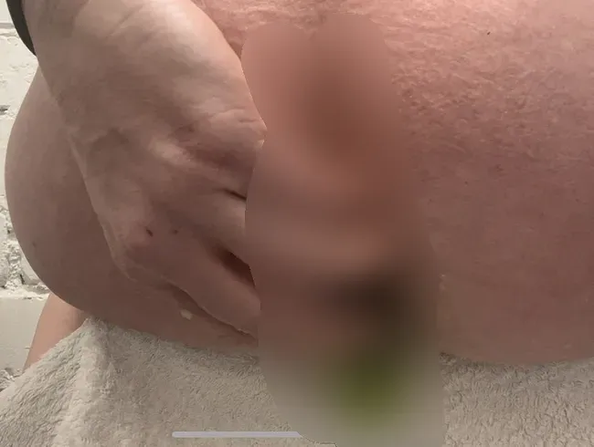 Gurke im Arsch- bin wieder auf den Geschmack gekommen