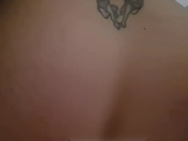 Anales Vergnügen mit meinem Dildo in der Nacht.