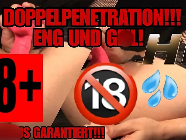 DOPPELPENETRATION im Korsett! ICH BIN SO UNGLAUBLICH GEIL UND ENG!!
