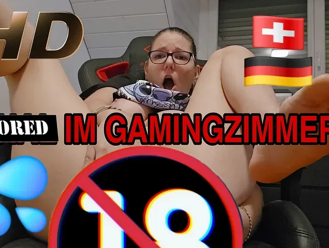 Unartig ANAL in meinem GAMINGZIMMER in HD