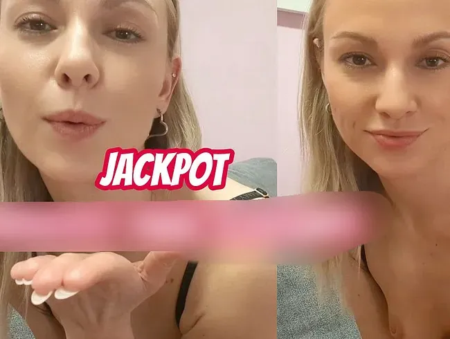 JACKPOT.Drei-Loch Analschlampen Orgasmus, eingeölt,Nylons,Spucken